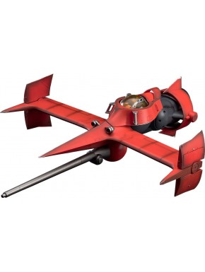 Réplica do Swordfish II de Cowboy Bebop em metal e PVC