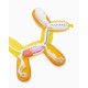 Estatua de perro globo Funny Anatomy Honey Edition