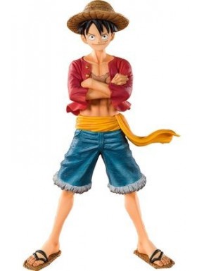 Figura de Monkey D. Luffy con sombrero de paja de 14 cm