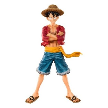 Figura de Monkey D. Luffy con sombrero de paja de 14 cm