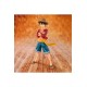 Figura de Monkey D. Luffy con sombrero de paja de 14 cm