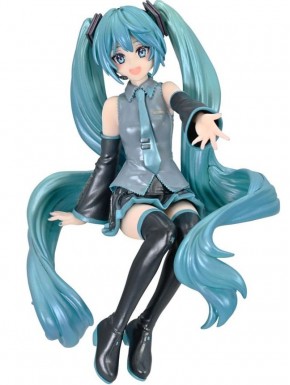 Estátua Hatsune Miku Noodle Stopper 14 cm cor pérola