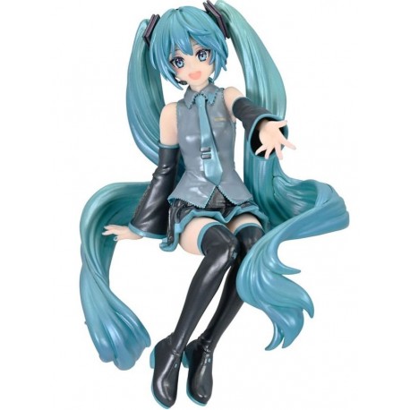 Estátua Hatsune Miku Noodle Stopper 14 cm cor pérola