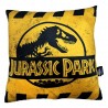 Coussin Logo Précaution Jurassic Park 45 cm