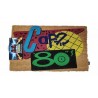 Paillasson Café 80's 60x40 cm Retour vers le Futur