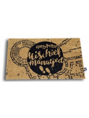 Felpudo Harry Potter con la frase Mischief Managed