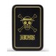 Baraja de cartas One Piece con estuche metálico negro