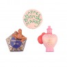Conjunto de 3 Imãs Harry Potter: Sapo, Poção e Bolo Hagrid