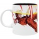 Taza Dragon Ball Z con Goku y Vegeta en batalla
