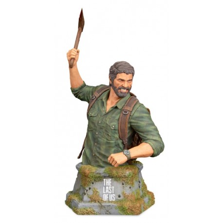 Busto Joel con hacha de The Last of Us, 22 cm