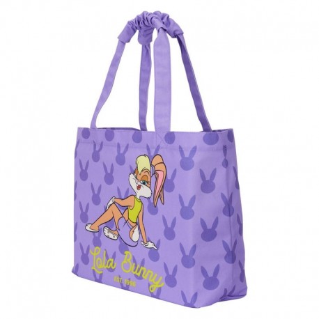 Sac en toile violet Looney Tunes Lola Bunny