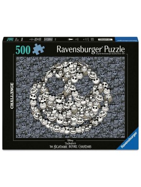 Puzzle Pesadilla antes de Navidad de 500 piezas, diseño King of Fright