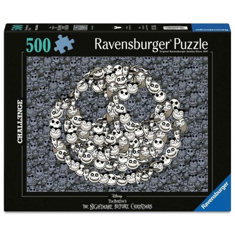 Puzzle Pesadilla antes de Navidad de 500 piezas, diseño King of Fright