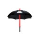 Parapluie Star Wars avec lumière rouge de Darth Vader