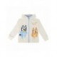 Sudadera con capucha Bluey y Bingo para niños 100% algodón