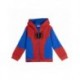 Sudadera Spiderman roja y azul para niños