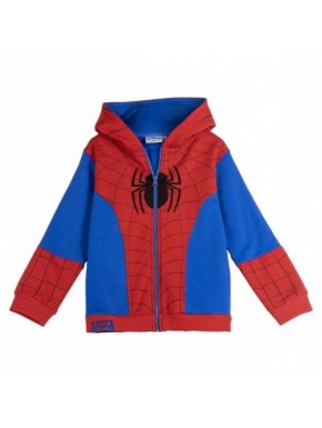 Sweat Spiderman rouge et bleu pour enfants