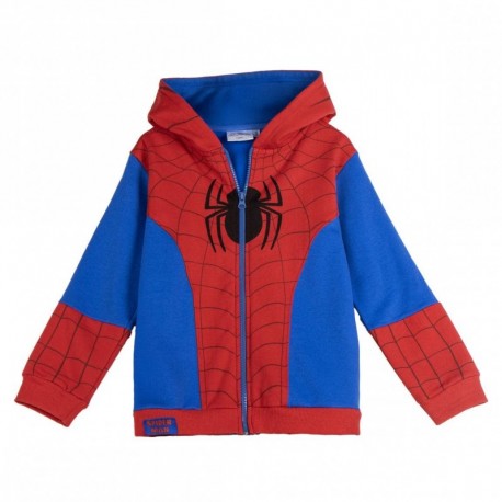 Sudadera Spiderman roja y azul para niños