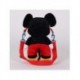 Sac en peluche Mickey Mouse rouge 100% polyester