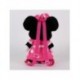 Sac à dos en peluche Minnie fuchsia