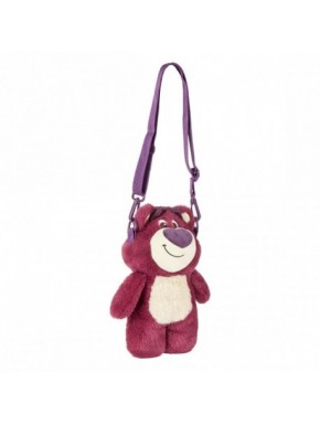 Bolso peluche Lotso fucsia Toy Story