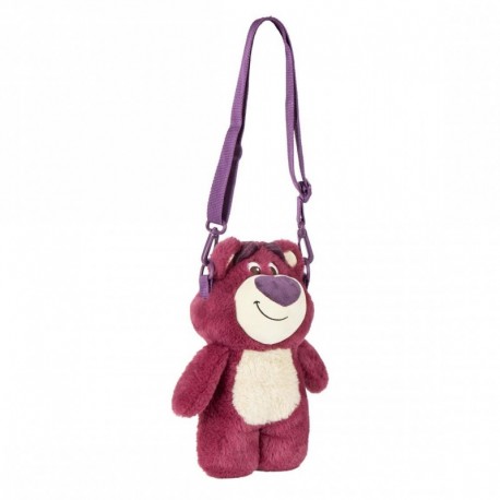 Bolso peluche Lotso fucsia Toy Story