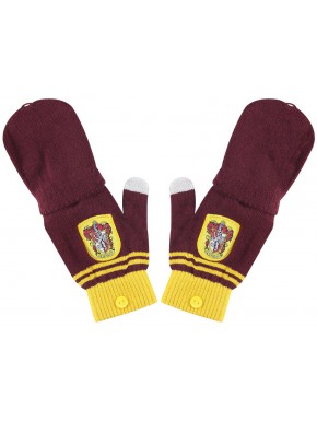 Gloves with mitten Gryffindor Harry Potter