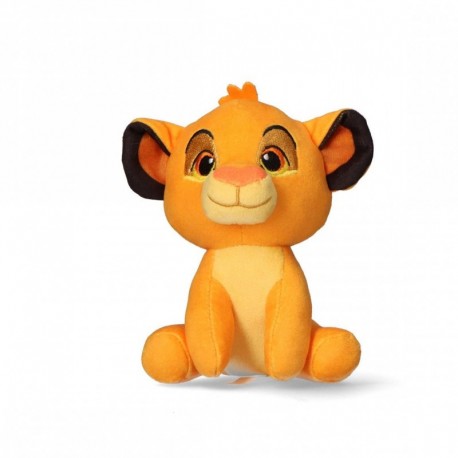 Llavero peluche Simba El Rey León color naranja