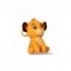 Llavero peluche Simba El Rey León color naranja
