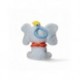 Llavero Bag Clip Disney Dumbo de poliéster gris y azul