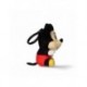 Llavero Bag Clip Mickey Mouse negro en poliéster