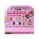 Set de papelería de 50 piezas de Hello Kitty en estuche rosa