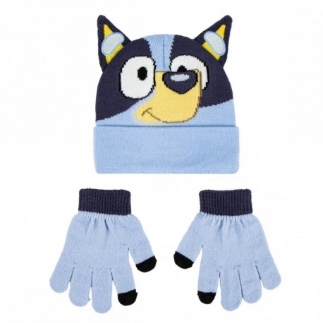 Ensemble bonnet et gants Bluey pour enfants