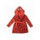 Peignoir rouge Spiderman avec capuche pour enfants