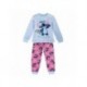 Pijama largo de Stitch en coral fleece para niños