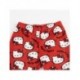 Pyjama long Hello Kitty rose et rouge pour filles