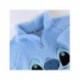 Jersey azul de Stitch para niños con cremallera