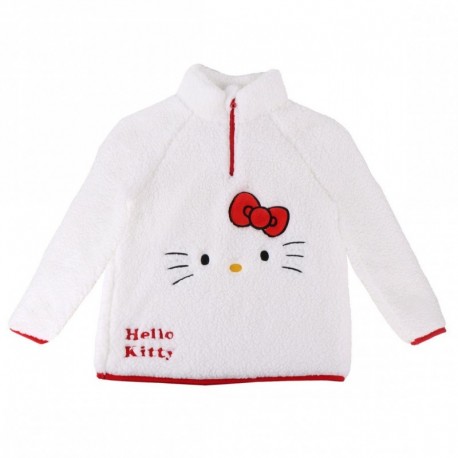 Jersey blanco Hello Kitty para niños