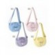 Bolso peluche Care Bears en azul, rosa, amarillo y lila