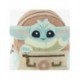 Mochila beige Grogu The Mandalorian con detalles azules