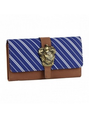 Portefeuille marron en similicuir avec design Serdaigle