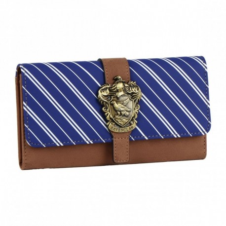 Cartera marrón de polipiel con diseño de Ravenclaw
