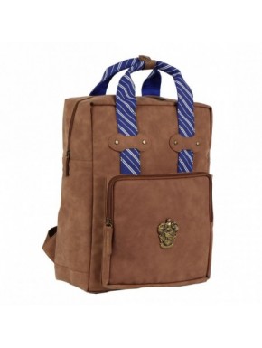 Mochila marrón Ravenclaw de Harry Potter en polipiel