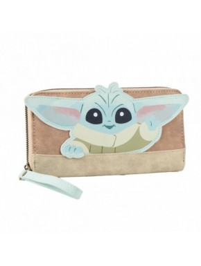 Portefeuille beige Grogu The Mandalorian