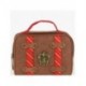 Neceser marrón Gryffindor Harry Potter con asa roja