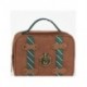 Neceser marrón Slytherin de Harry Potter con emblema y asa