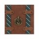 Neceser marrón Slytherin de Harry Potter con emblema y asa