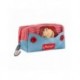 Trousse de toilette de voyage Chucky, design rouge et bleu