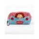 Trousse de toilette de voyage Chucky, design rouge et bleu
