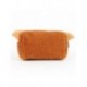 Necessaire de fleece Gremlins marrom